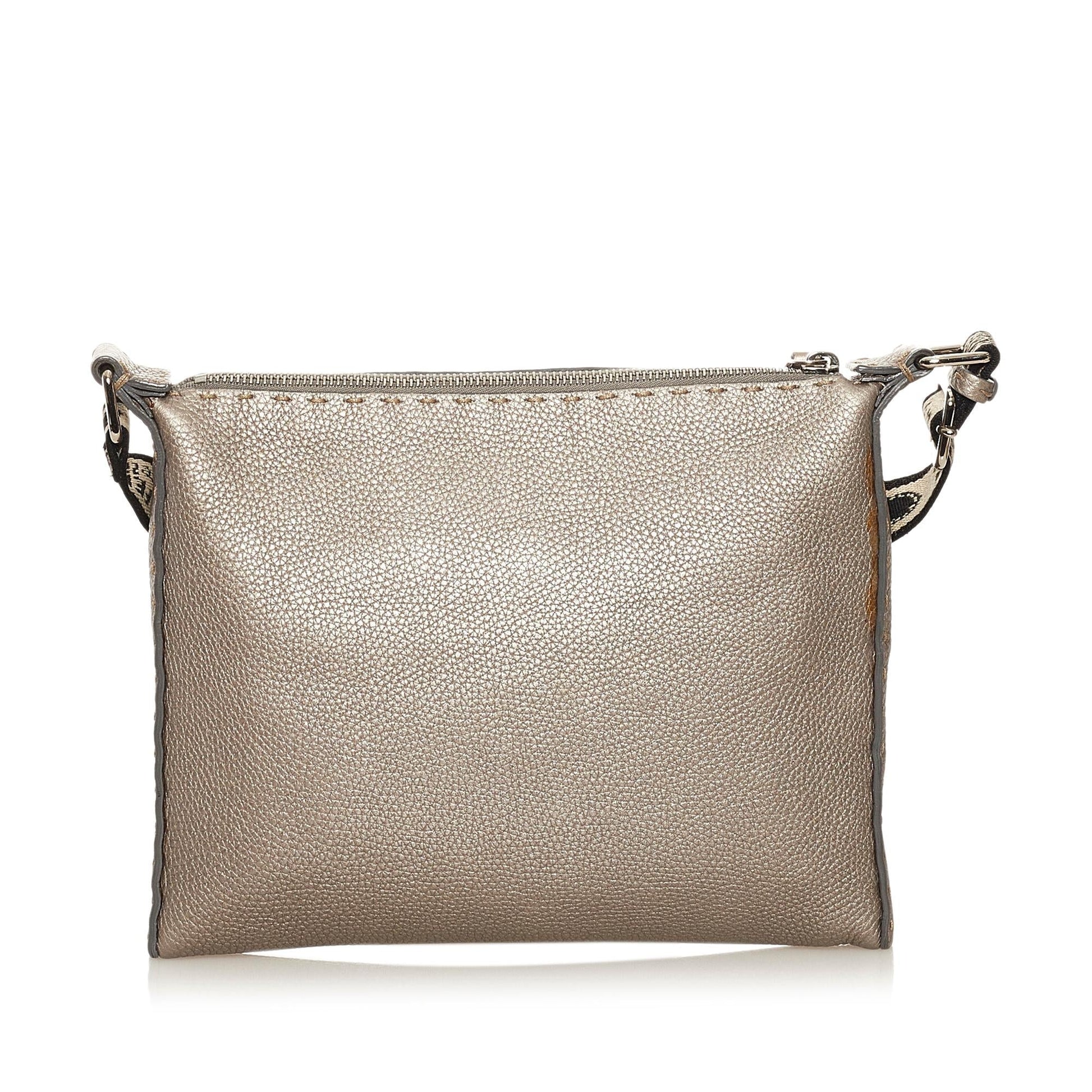 Fendi Selleria Leather Crossbody Bag