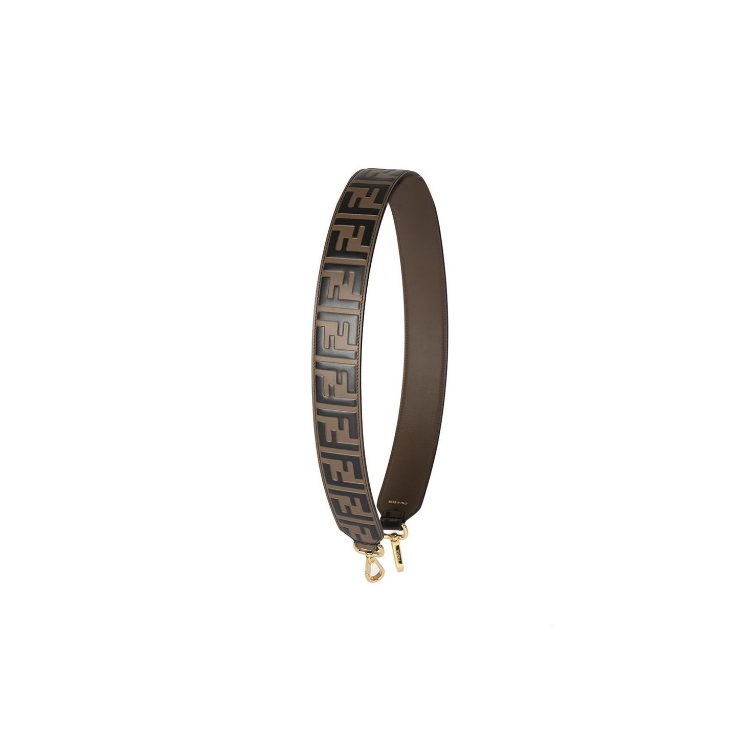 Fendi Strap You FF Leather Bag Strap