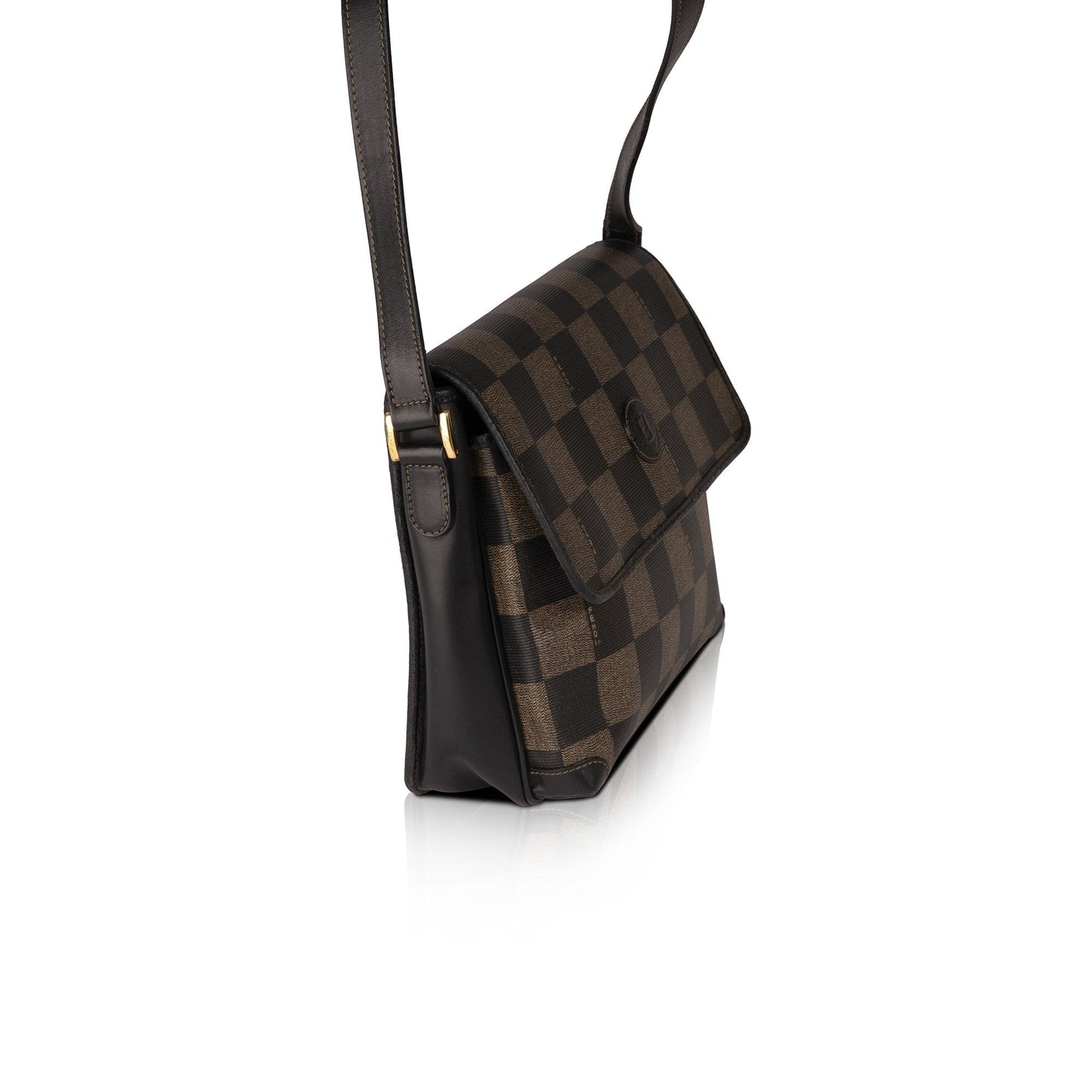 Fendi Checkered Crossbody Bag