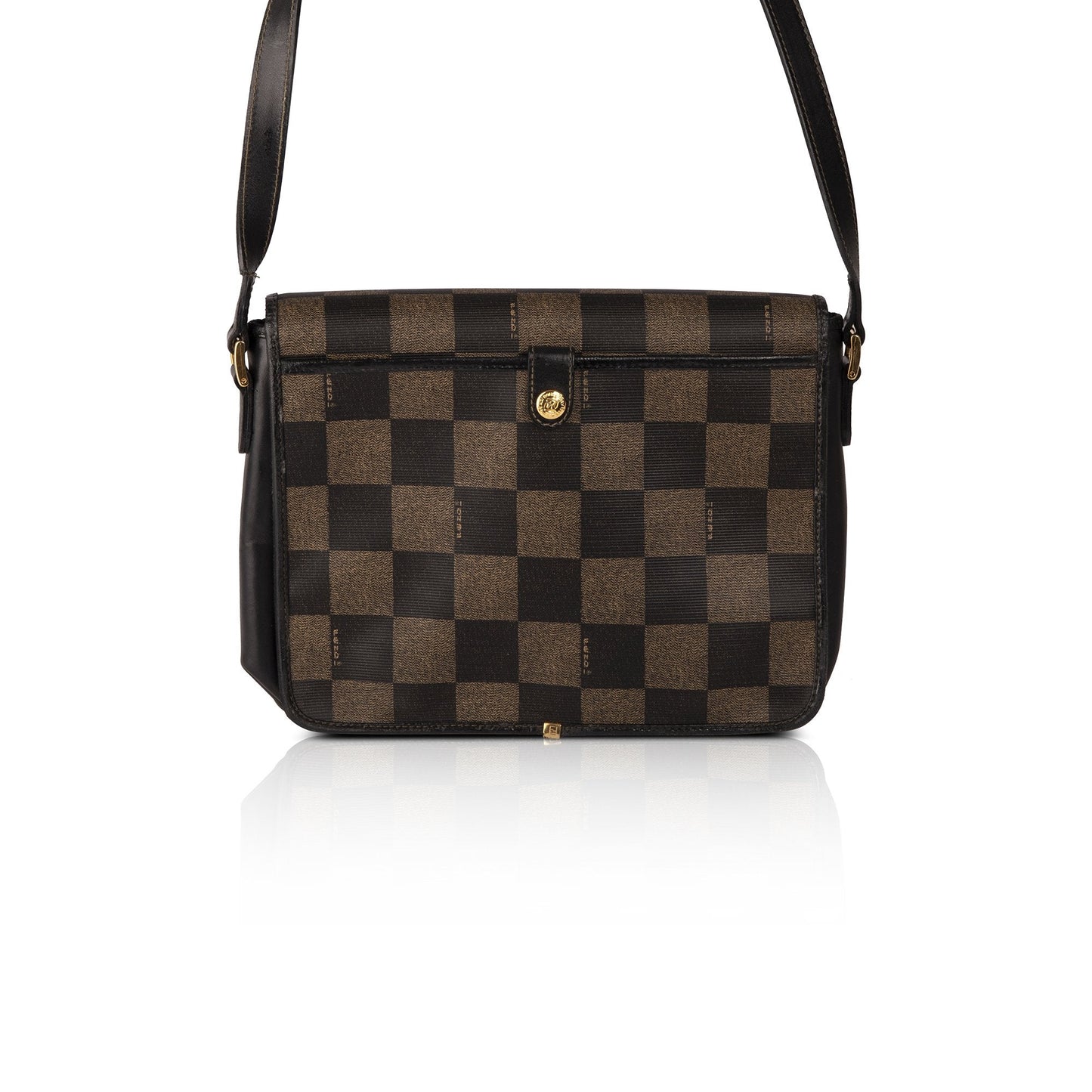 Fendi Checkered Crossbody Bag