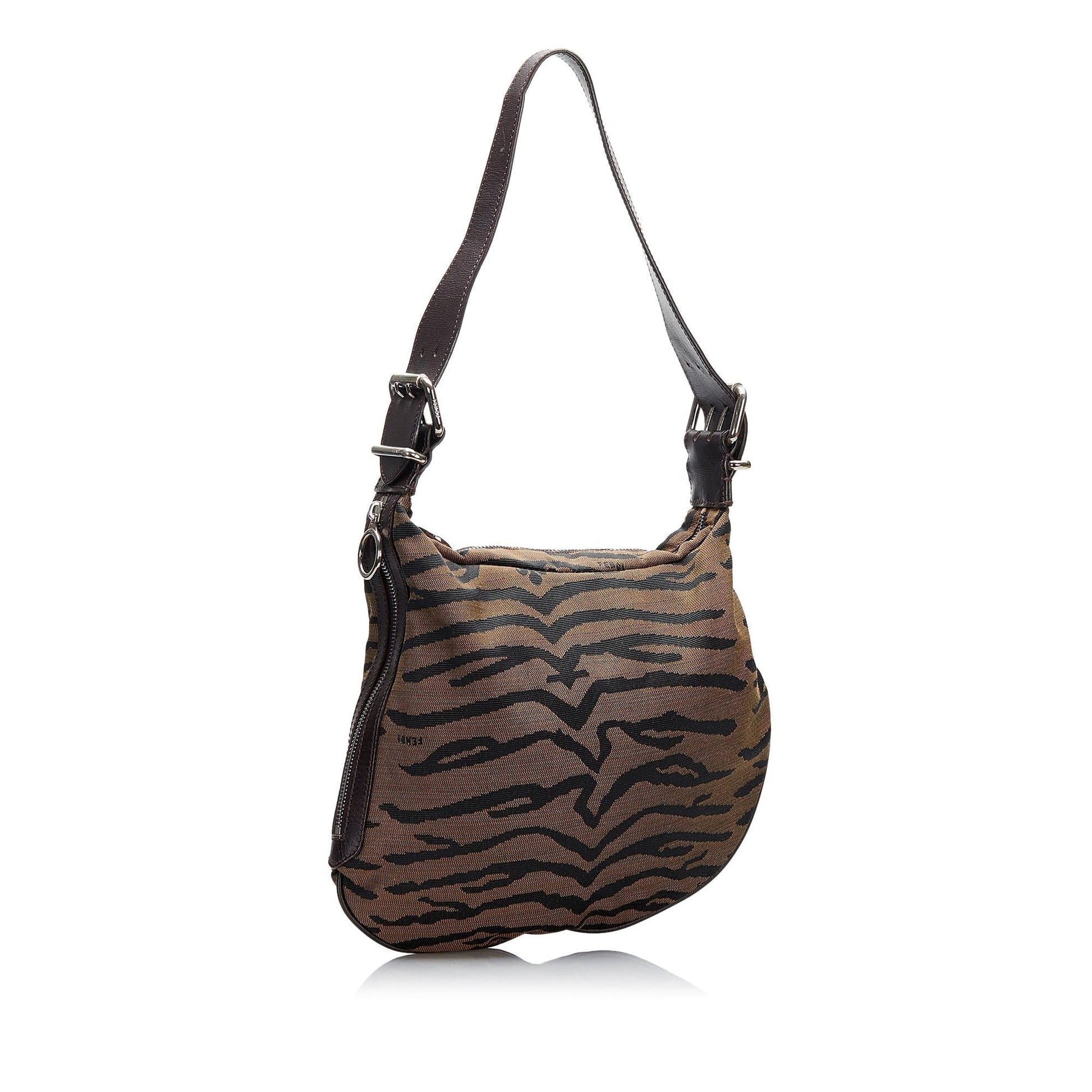 Fendi Zebra Print Oyster