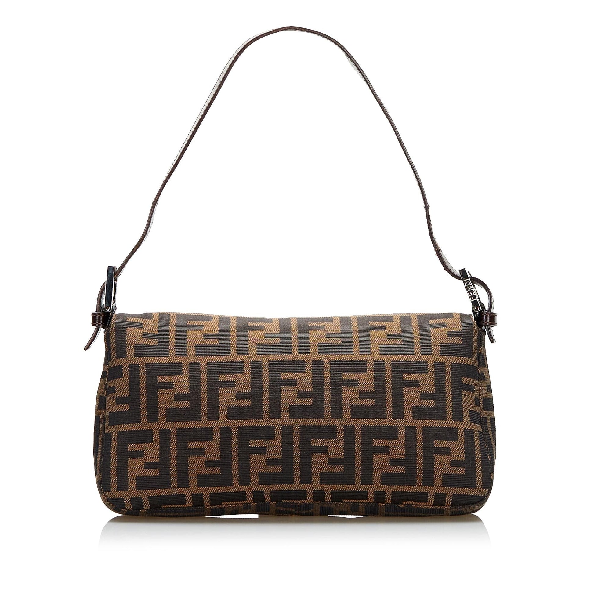 Fendi Zucca Canvas Baguette