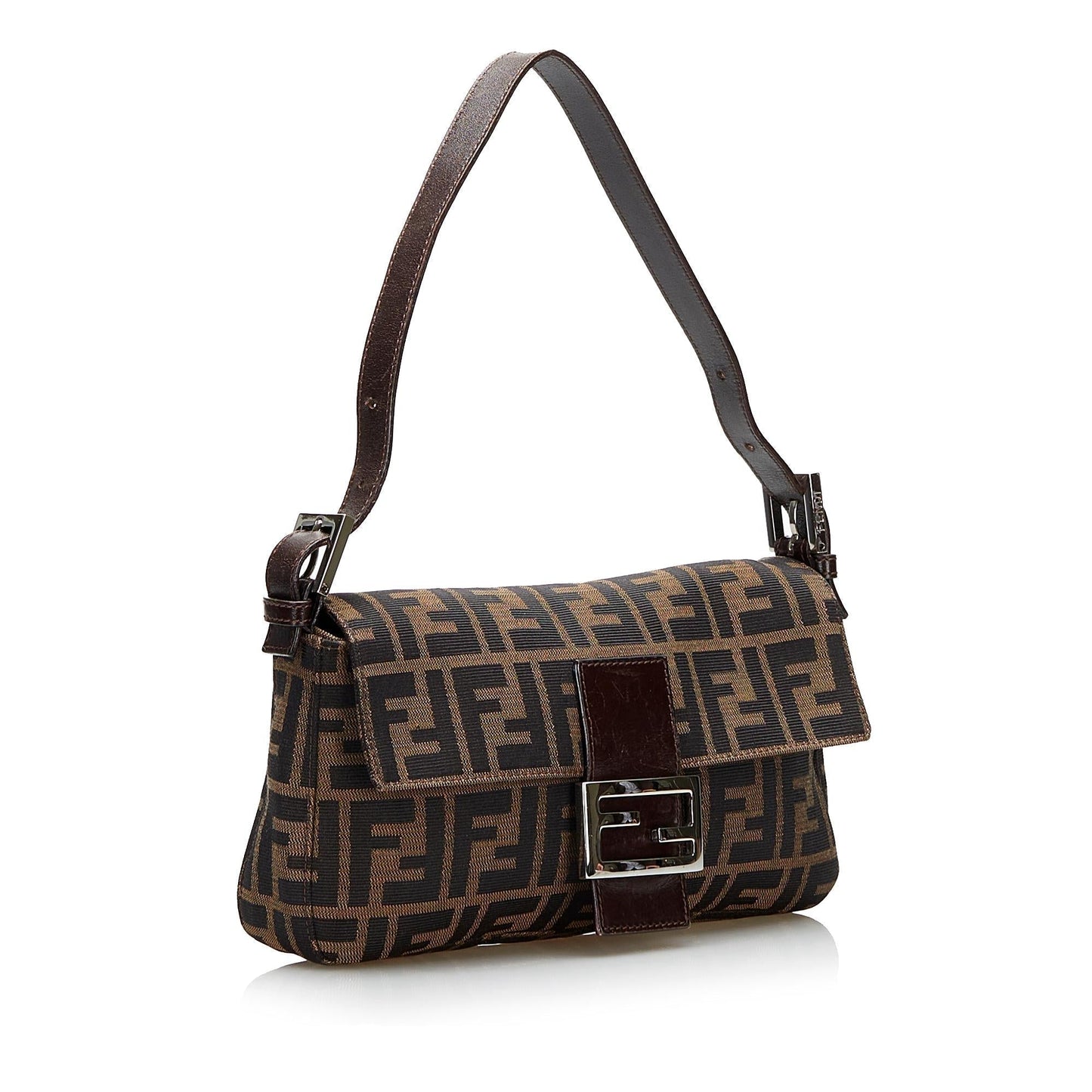 Fendi Zucca Canvas Baguette