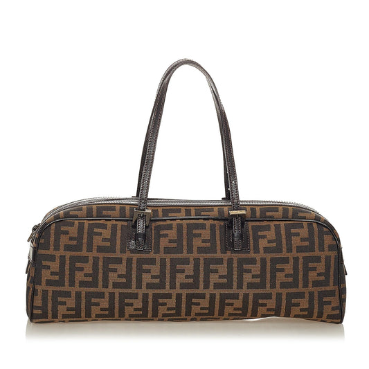Fendi Zucca Canvas Handbag (SHG-28054)