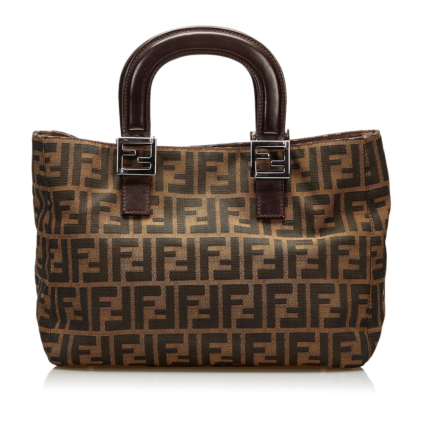 Fendi Zucca Canvas Handbag