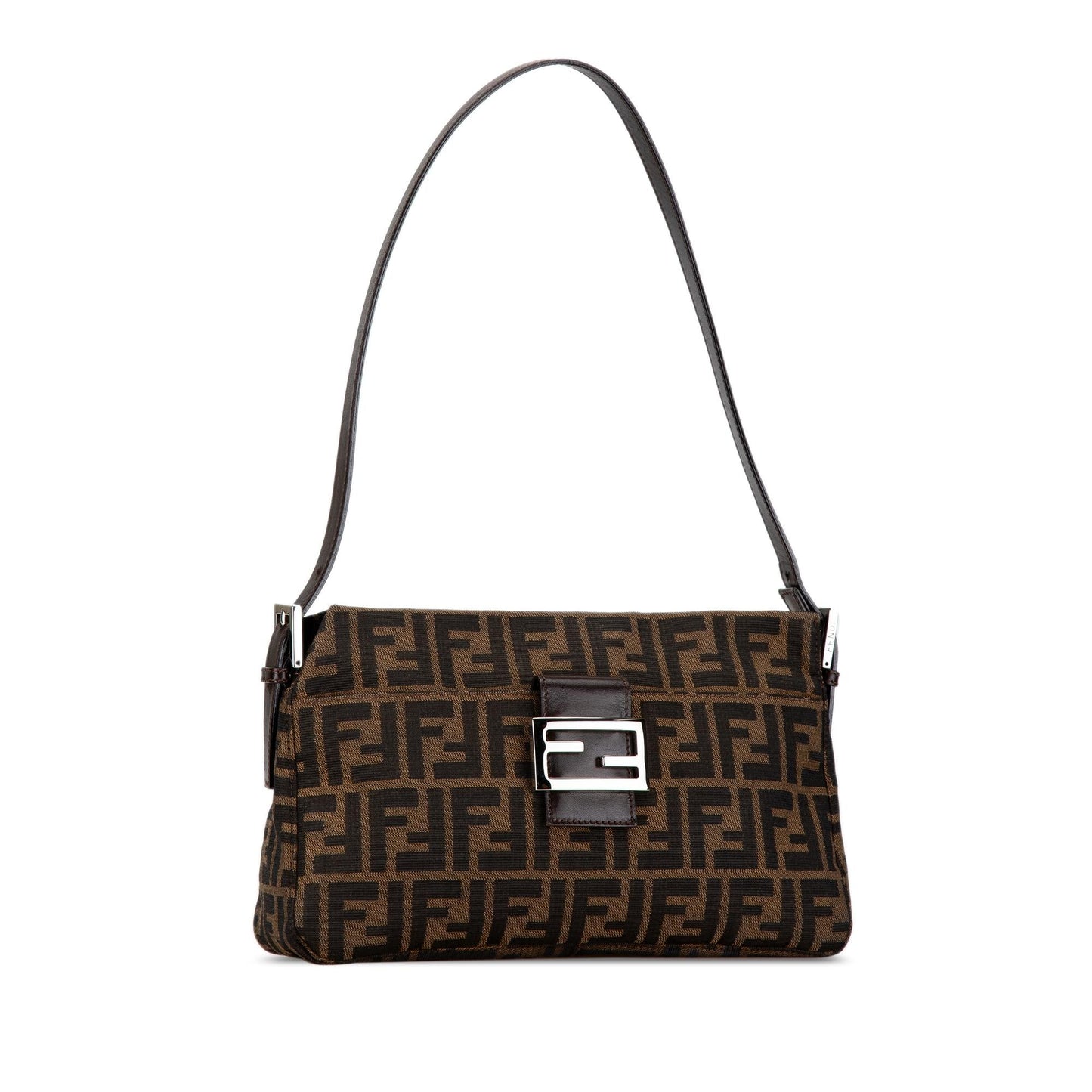 Fendi Zucca Canvas Shoulder Bag (SHG-8LPUrv)