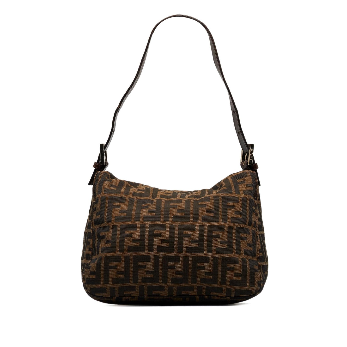 Fendi Zucca Double Flap Shoulder Bag (SHG-oSvq5T)