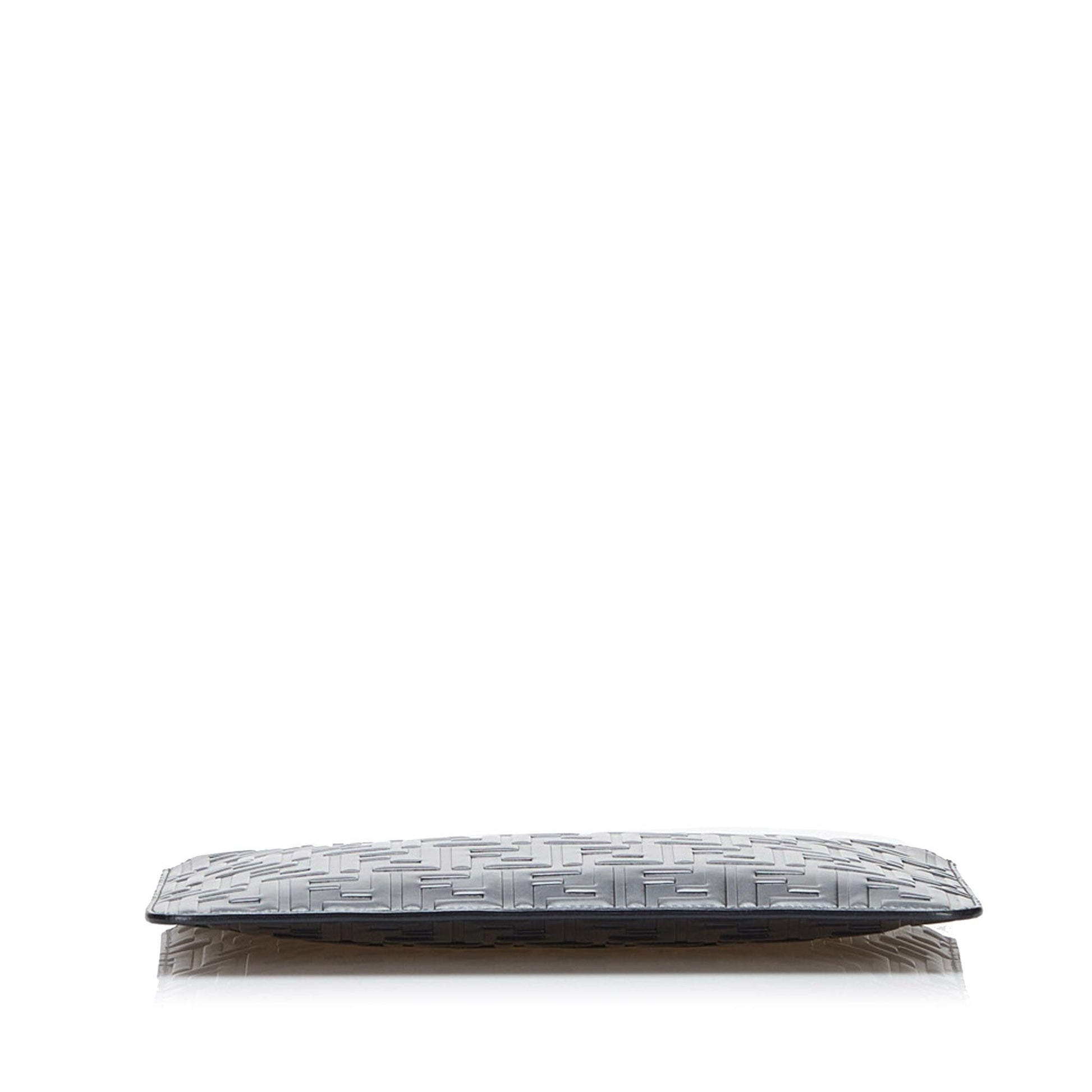 Fendi Zucca Embossed Zip Pouch