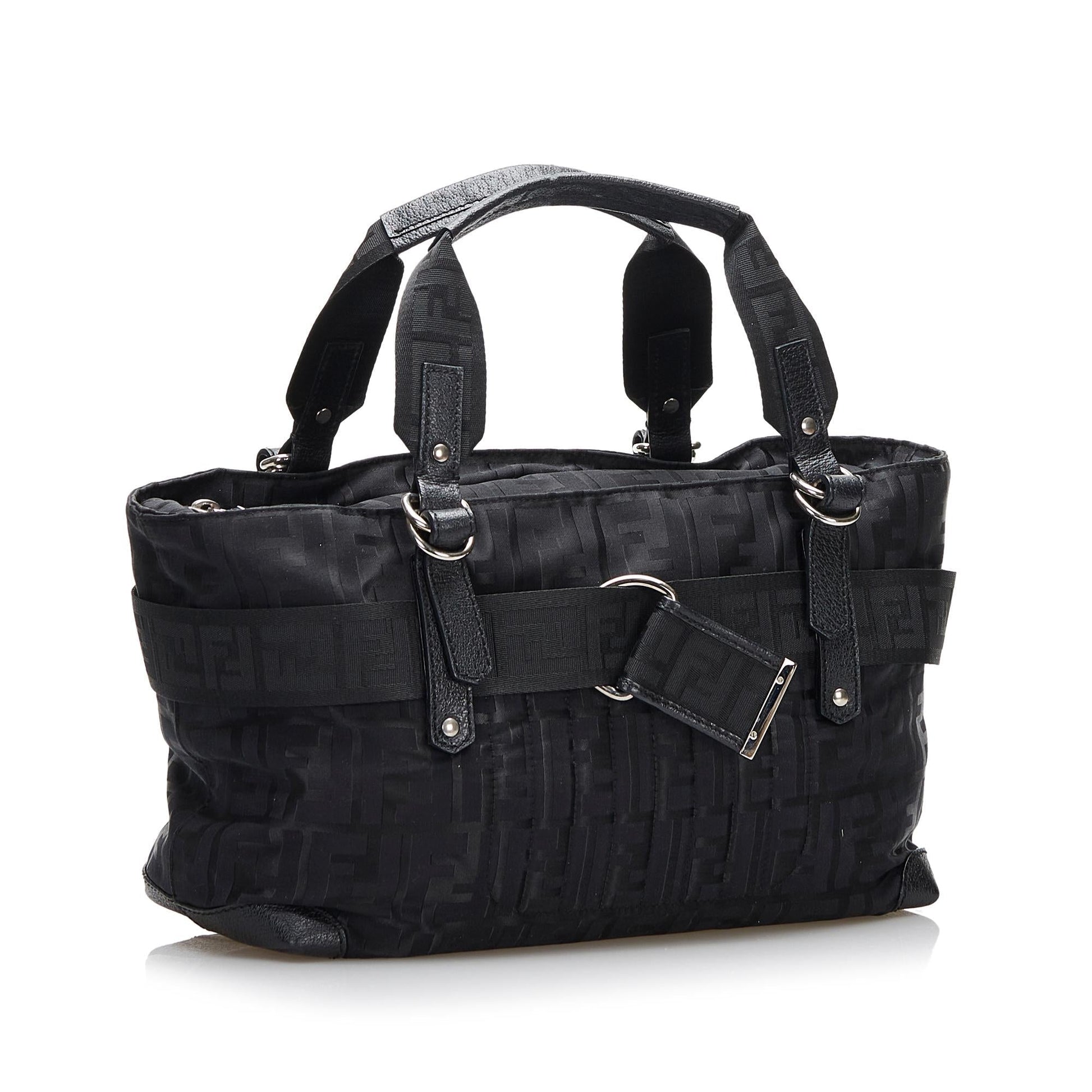 Fendi Zucca Nylon Zip