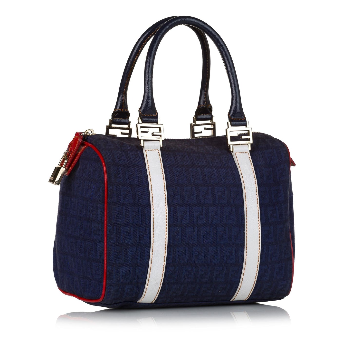 Fendi Zucchino Boston Bag