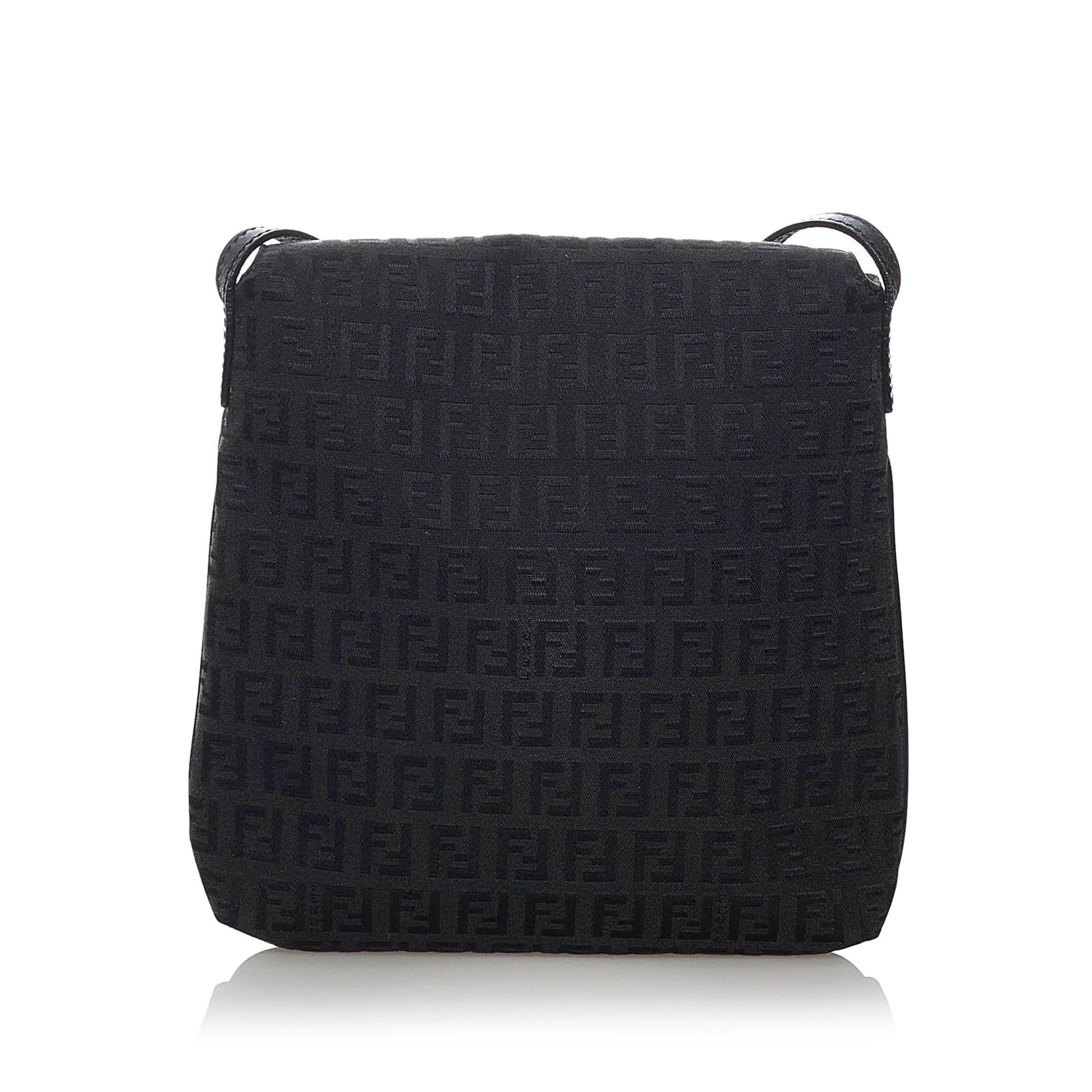 Fendi Zucchino Canvas Crossbody Bag