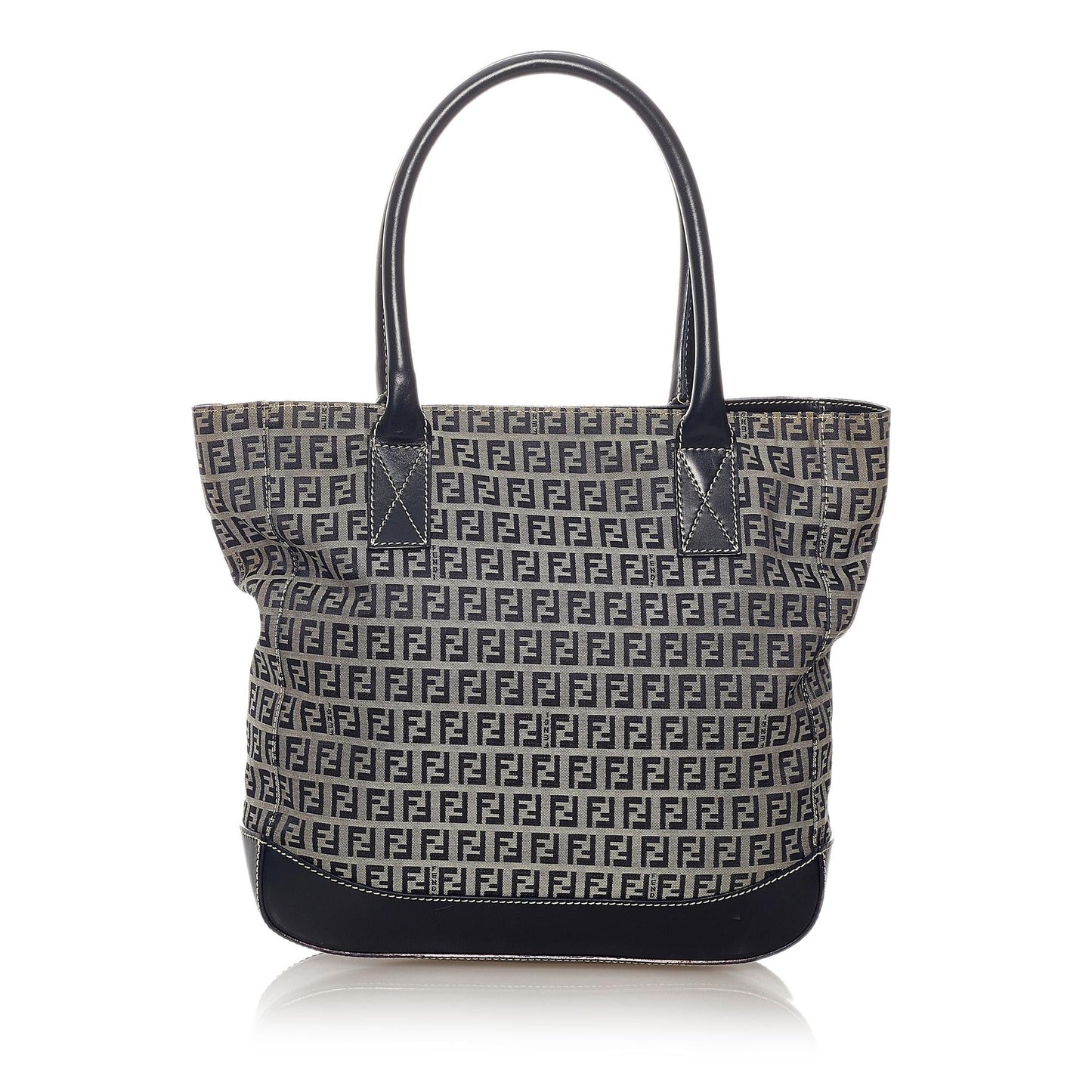 Fendi Zucchino Canvas Tote Bag