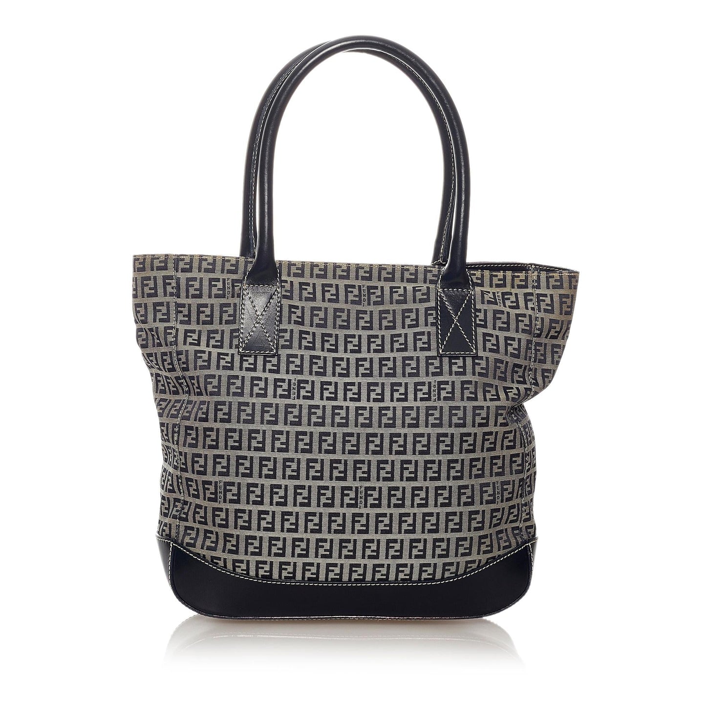 Fendi Zucchino Canvas Tote Bag