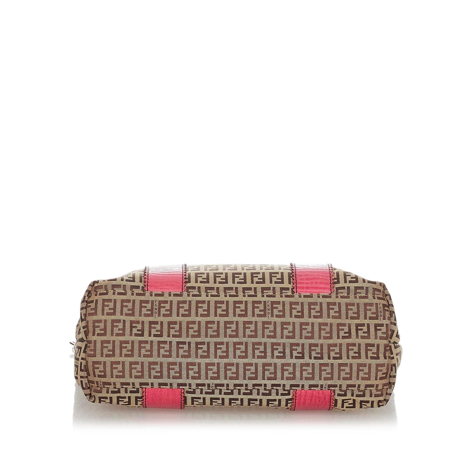 Fendi Zucchino Canvas Tote Bag