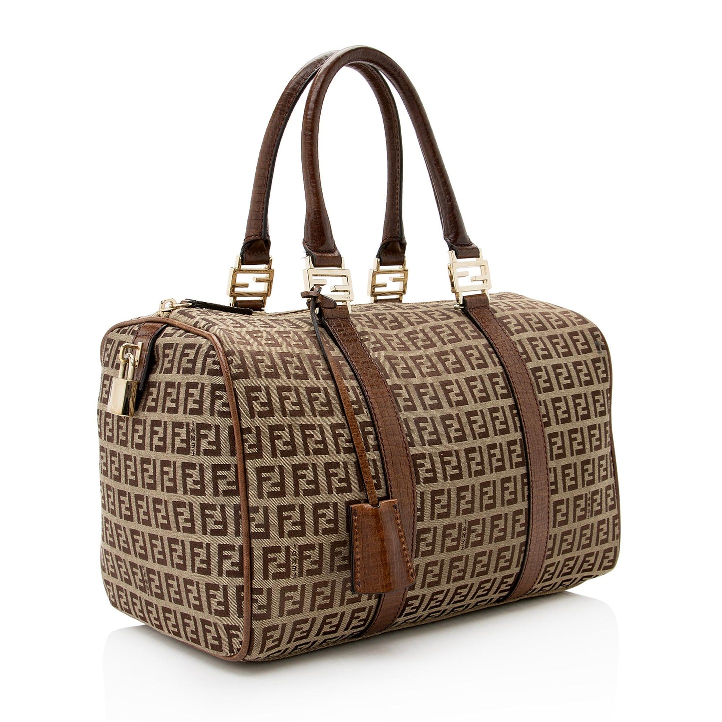 Fendi Zucchino Forever Boston Bag