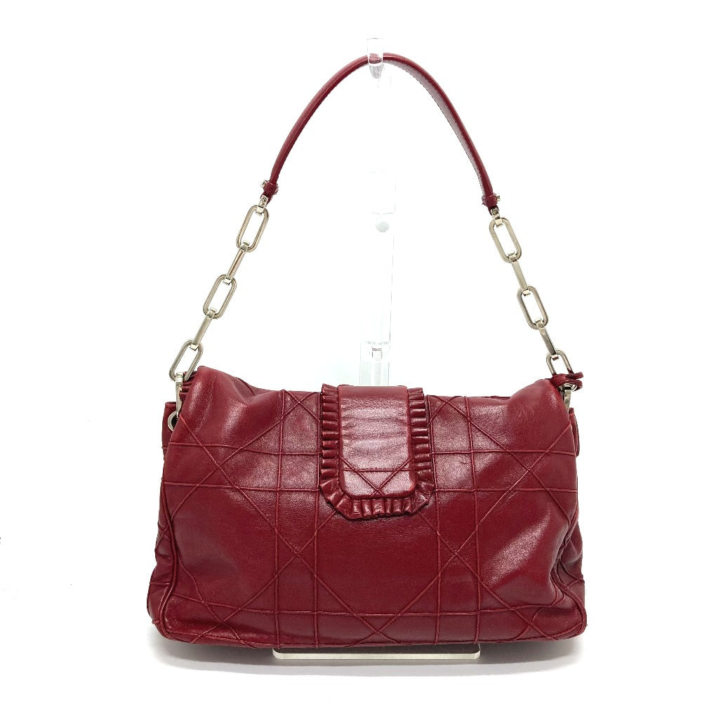 Christian Dior Shoulder Bag 10-MA-0150 leather Red Miss Dior new rock cannage Women