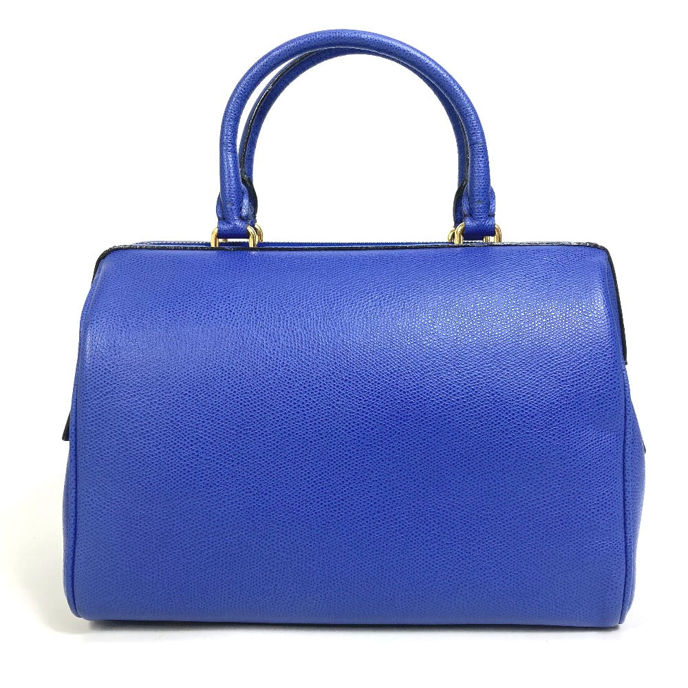 CELINE Handbag leather blue Women
