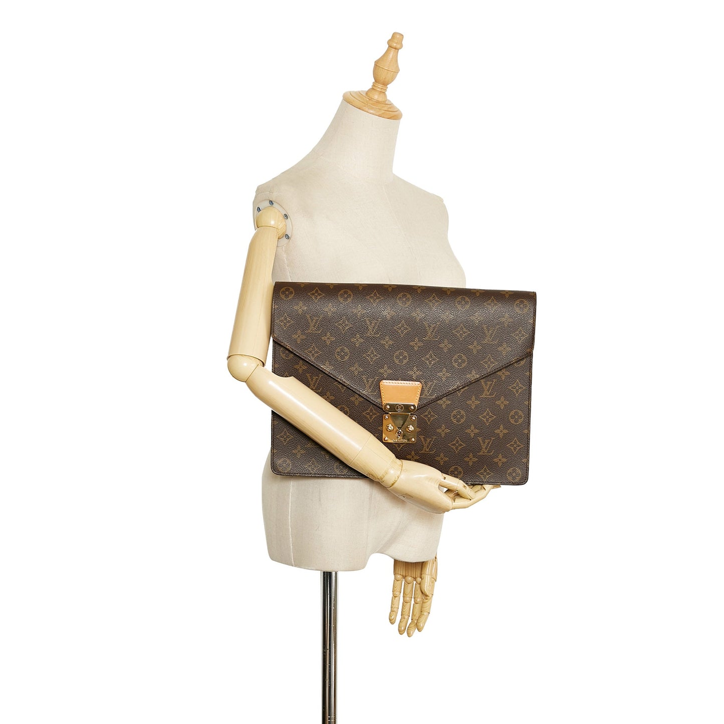 Louis Vuitton Monogram Porte-Documents Senateur Business Bag