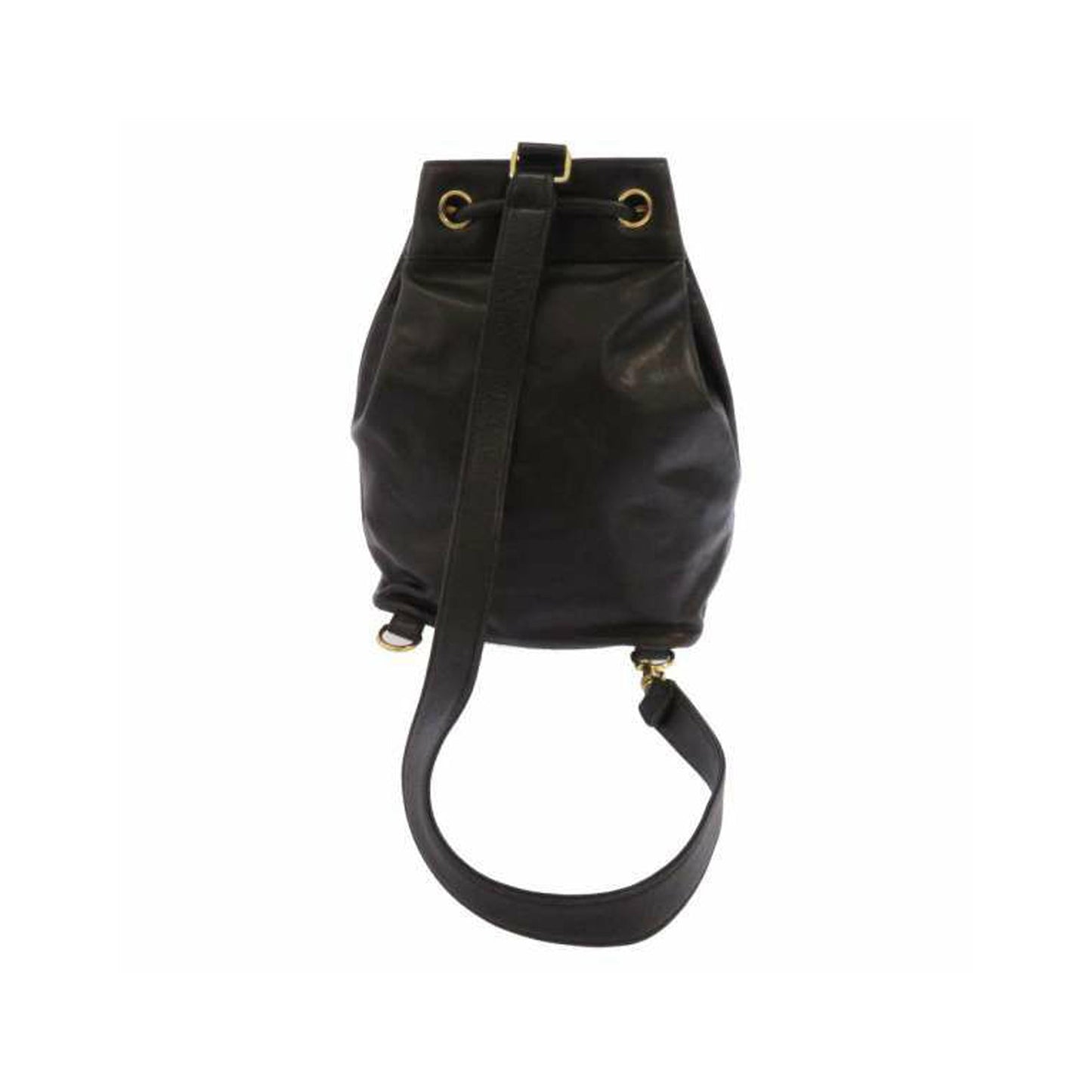 Chanel CC Lambskin Leather Backpack Black Backpack - Rovelle Bags