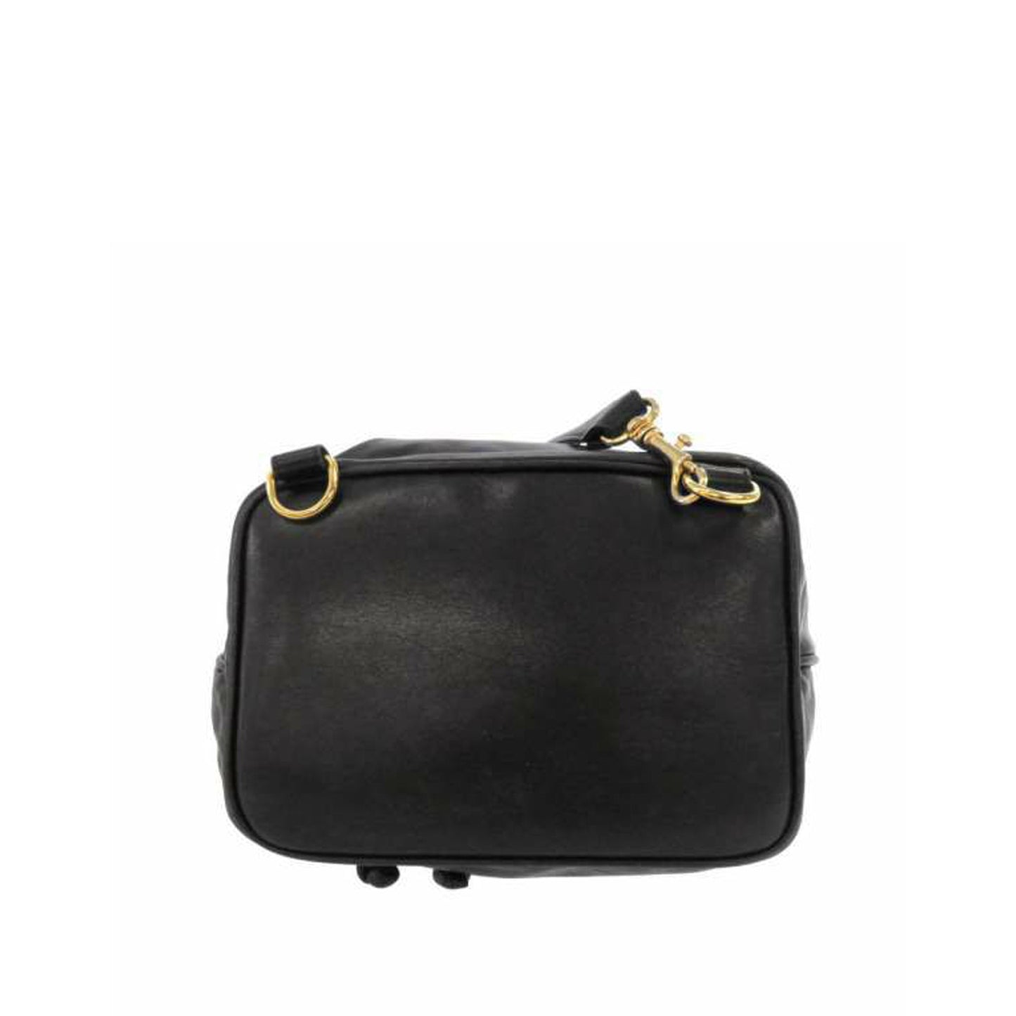 Chanel CC Lambskin Leather Backpack Black Backpack - Rovelle Bags