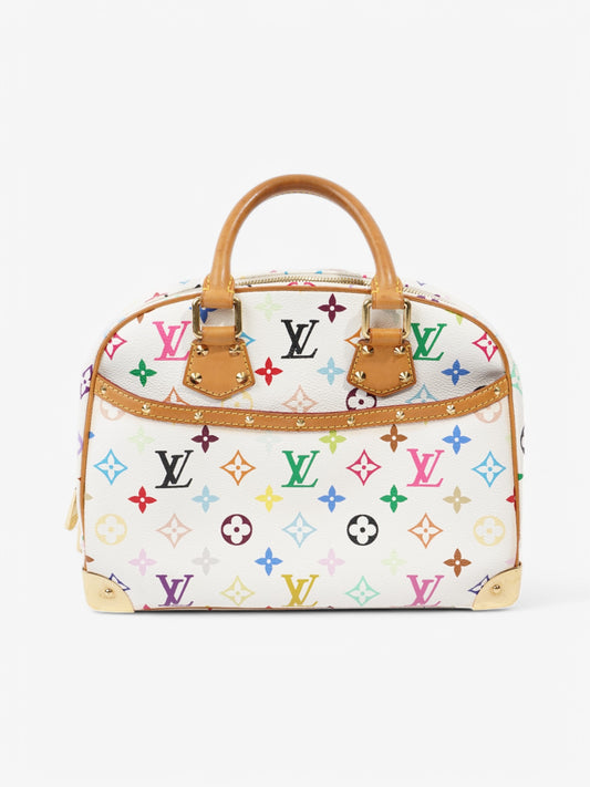 Louis Vuitton x Murakami Trouville Bag White / Multicolour Coated Canvas