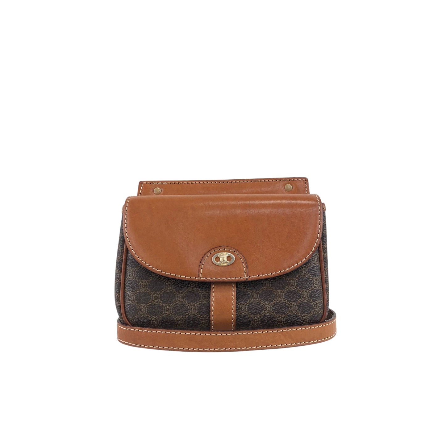 CELINE Shoulder bag Brown nwujcb