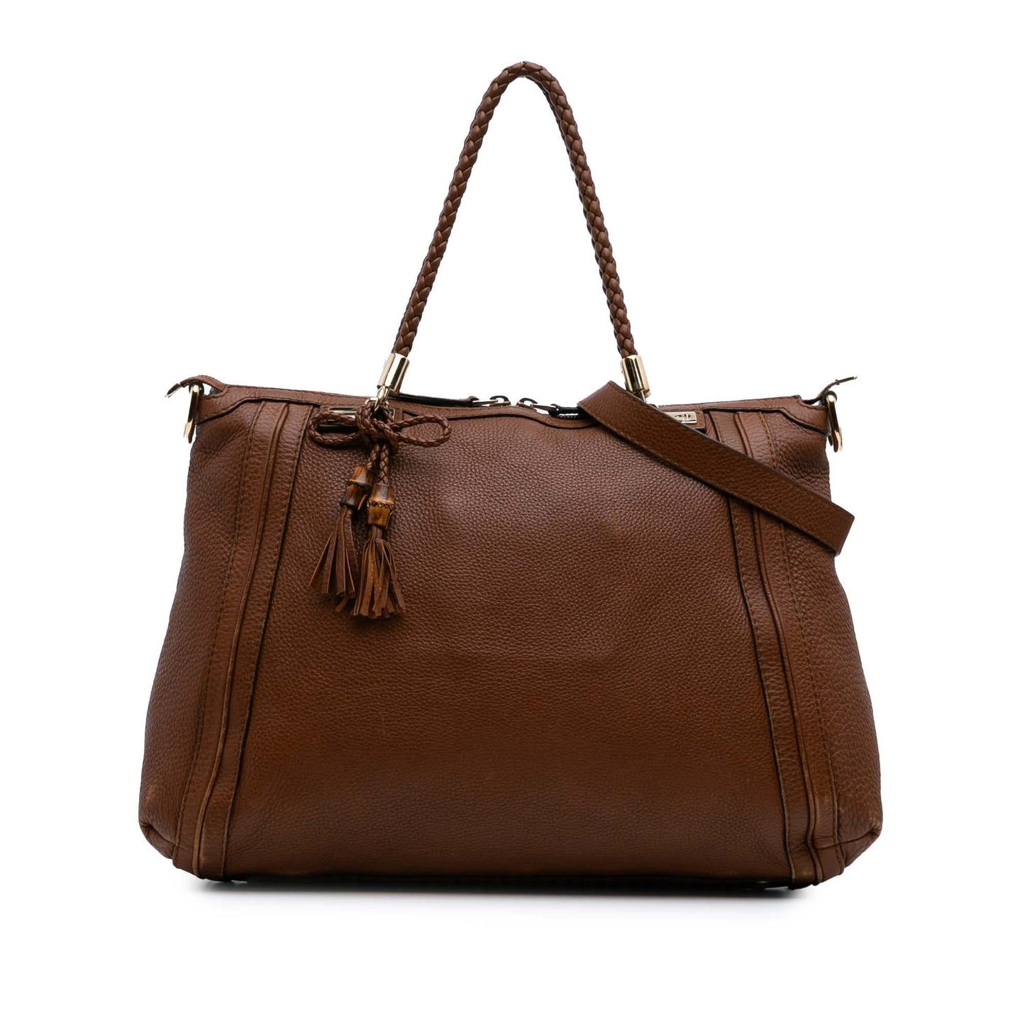 Gucci Calfskin Bella Satchel