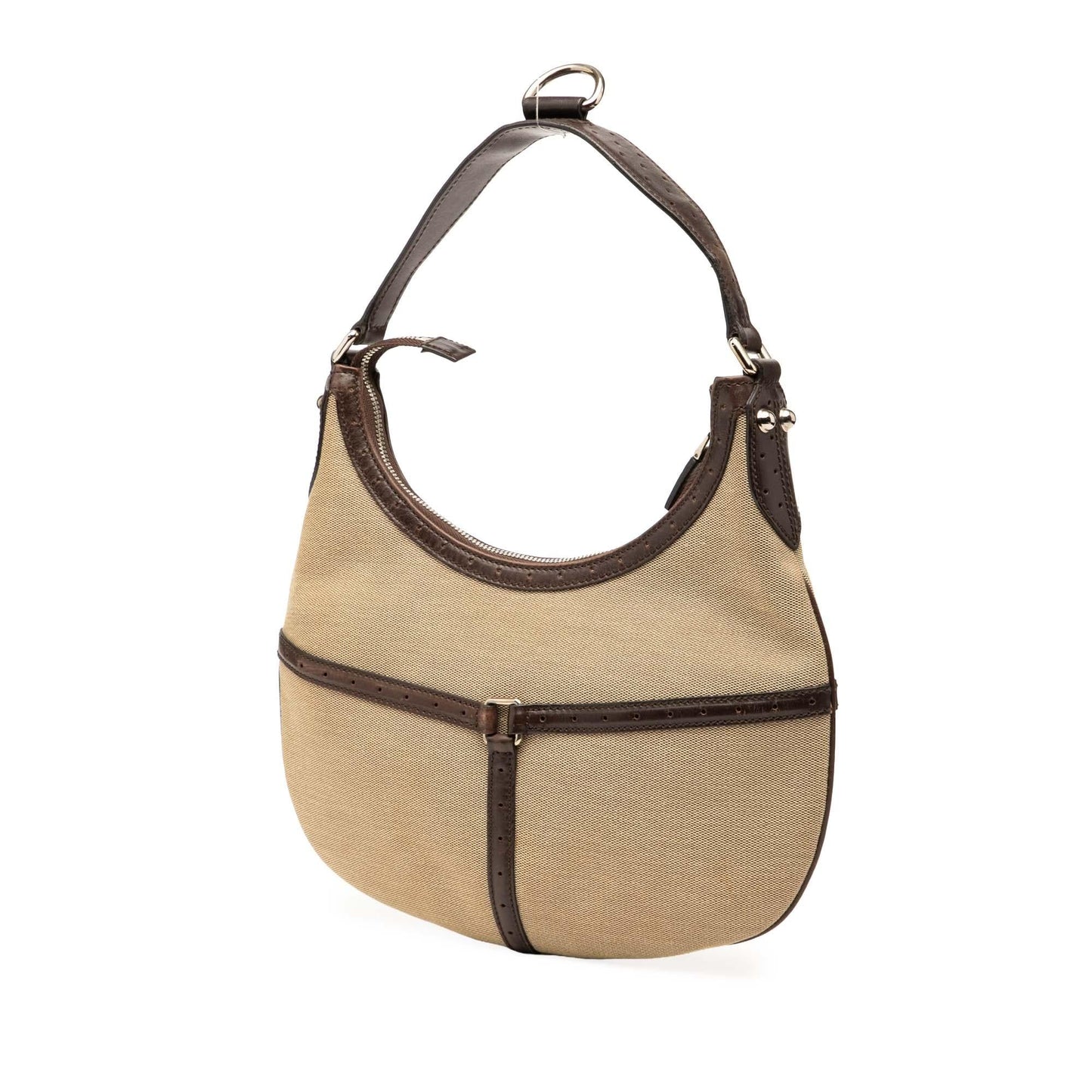 Gucci Canvas Web Reins Hobo