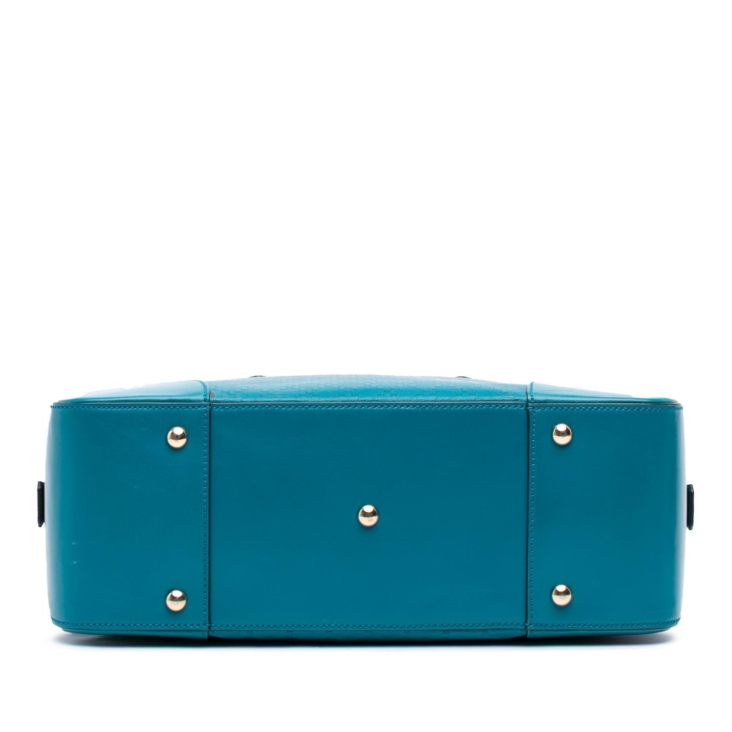 Gucci Diamante Bright Leather Satchel