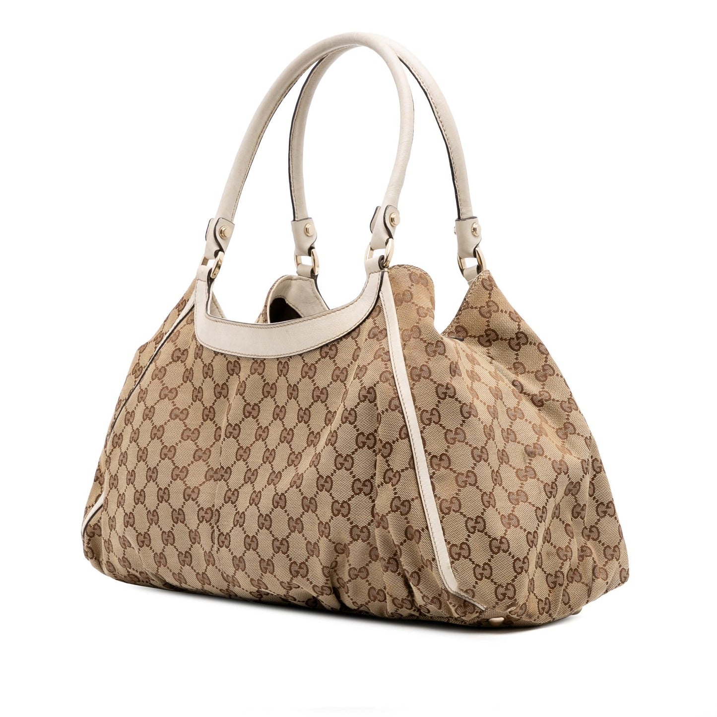 Gucci GG Canvas Abbey D Ring Shoulder Bag