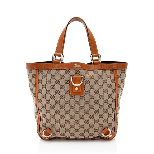 Gucci GG Canvas Abbey Mini Tote (SHF-aAG6RS)