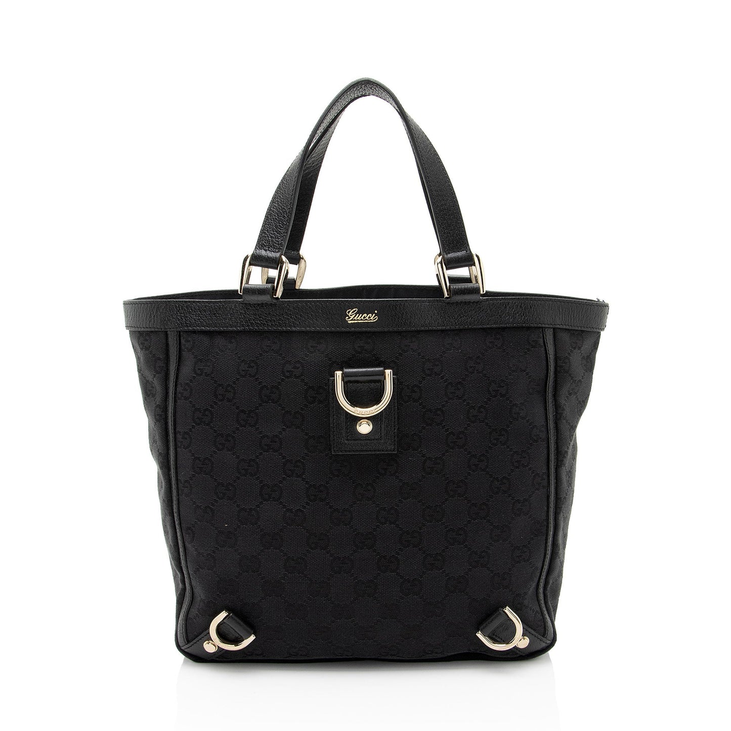 Gucci GG Canvas Abbey Mini Tote (SHF-s1iOWS)
