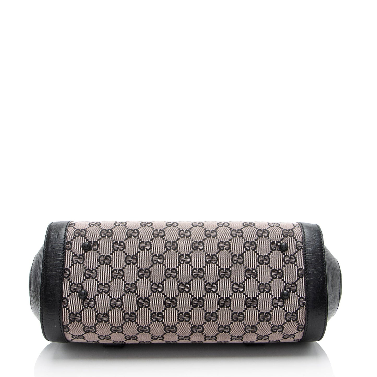 Gucci GG Canvas Bamboo Bullet Medium Satchel