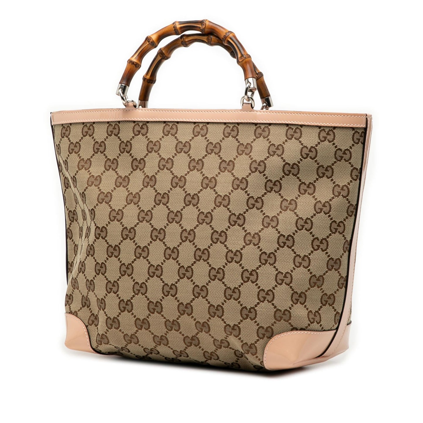 Gucci GG Canvas Bamboo Childrens Tote