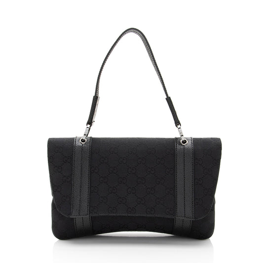 Gucci GG Canvas Flap Top Handle