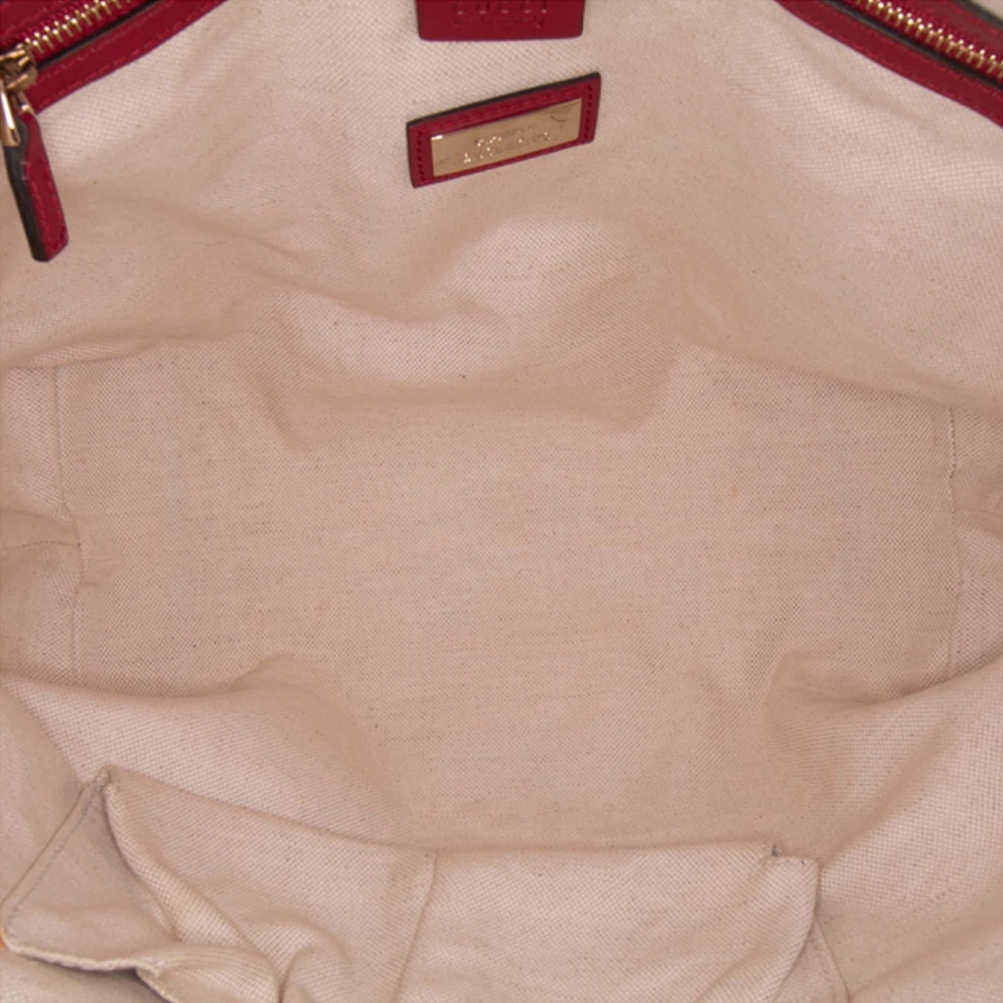 Gucci GG Canvas Heart Bit Satchel