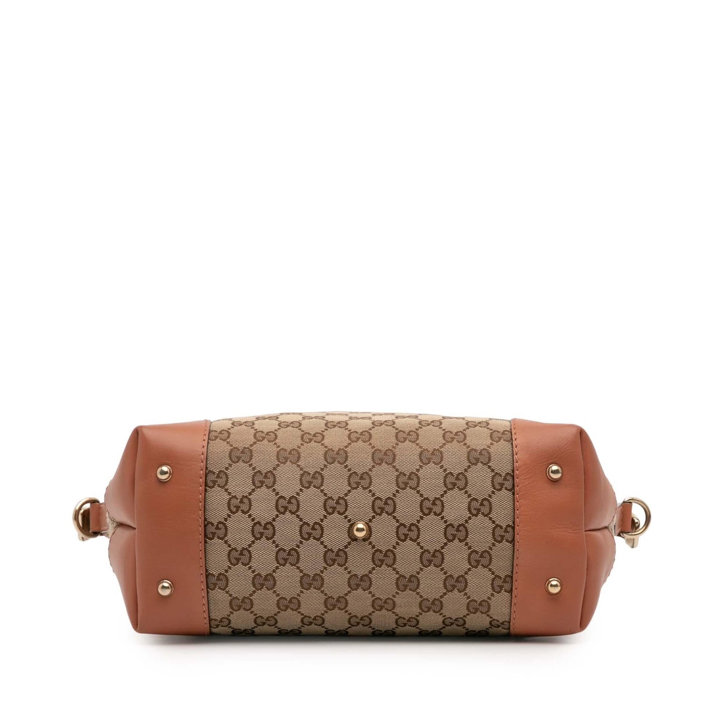 Gucci GG Canvas Heart Bit Satchel