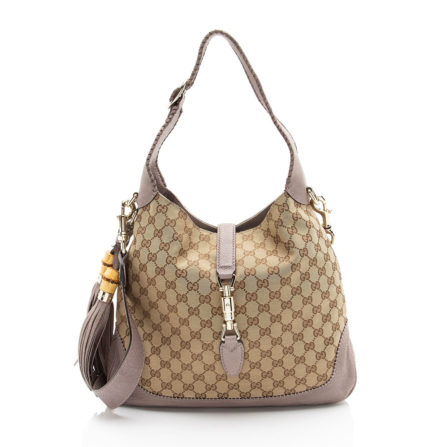 Gucci GG Canvas New Jackie Medium Shoulder Bag