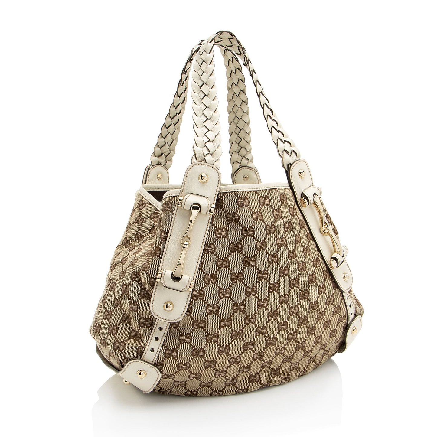 Gucci GG Canvas Pelham Small Shoulder Bag (SHF-ekffiS)