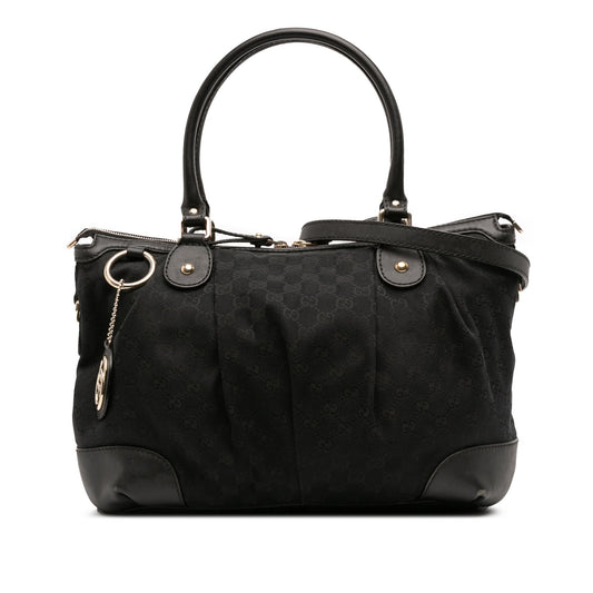 Gucci GG Canvas Sukey Satchel