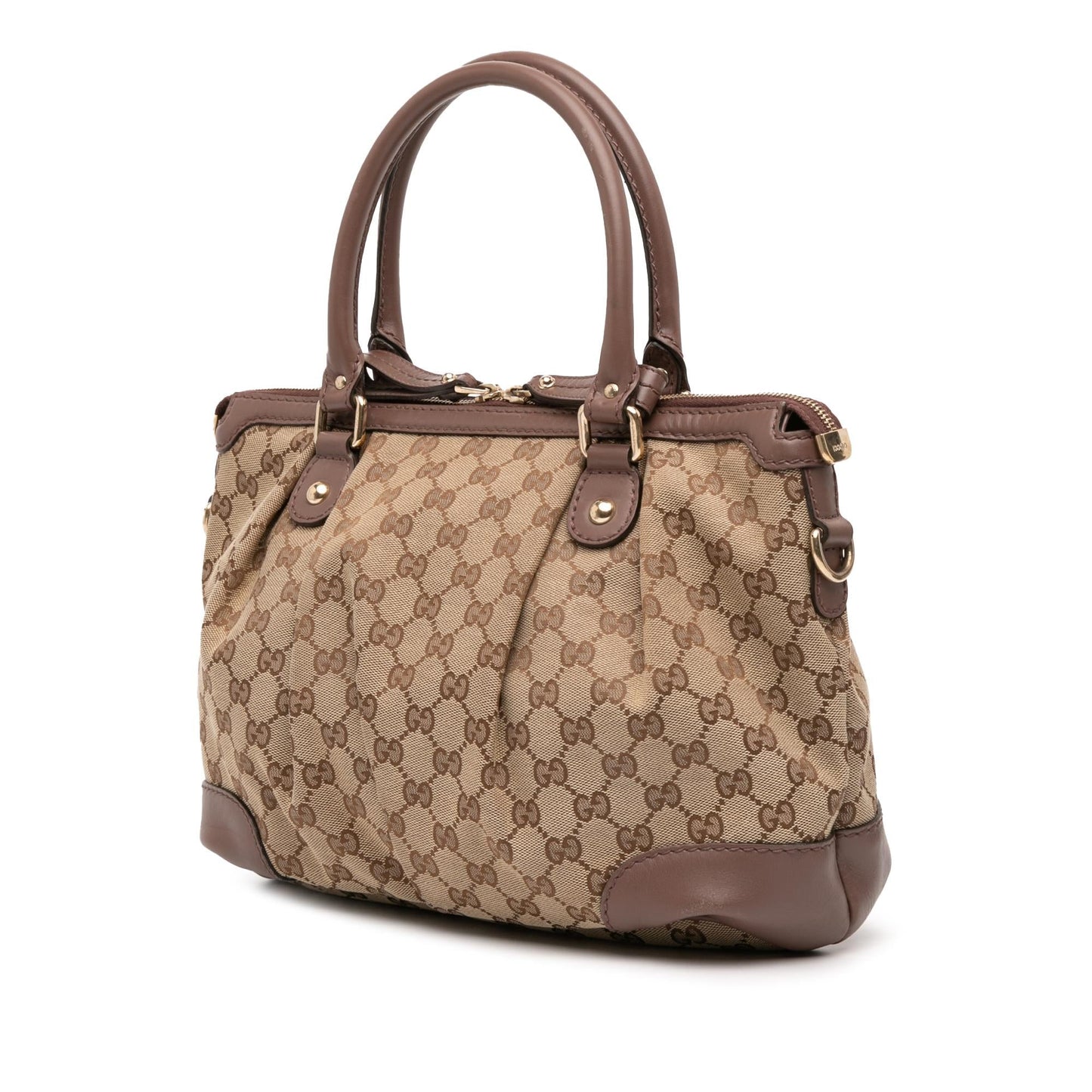 Gucci GG Canvas Sukey Satchel