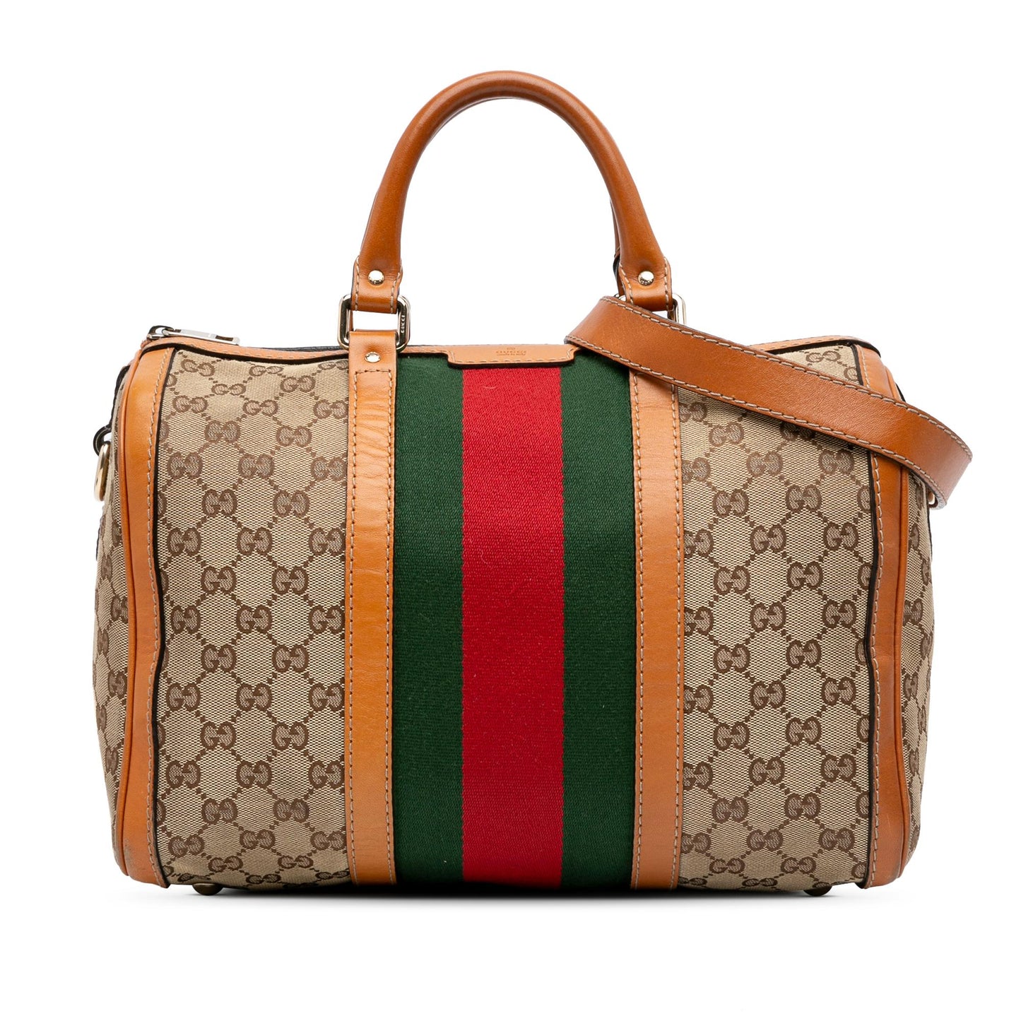 Gucci GG Canvas Web Joy Boston Bag