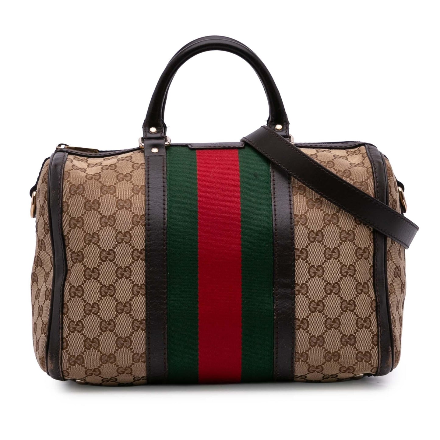 Gucci GG Canvas Web Joy Boston Bag