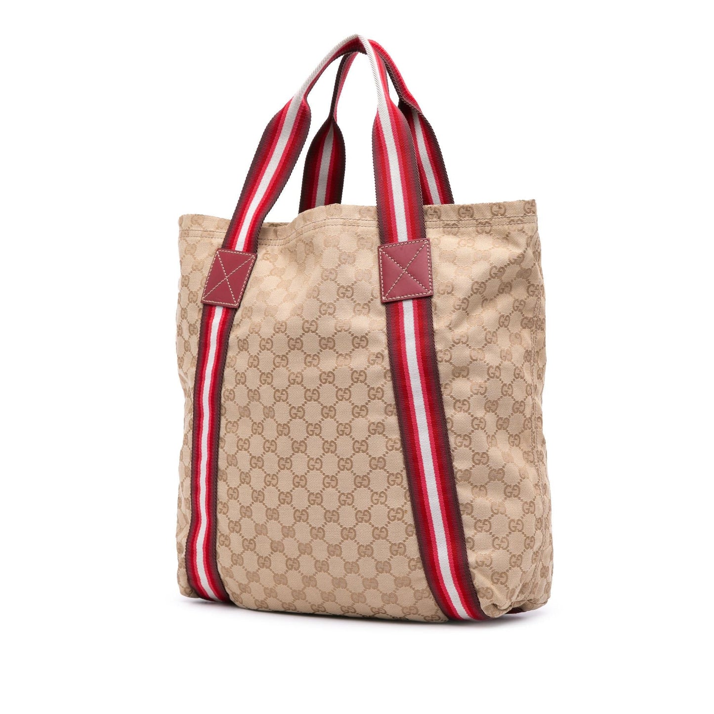 Gucci GG Canvas Web Tote