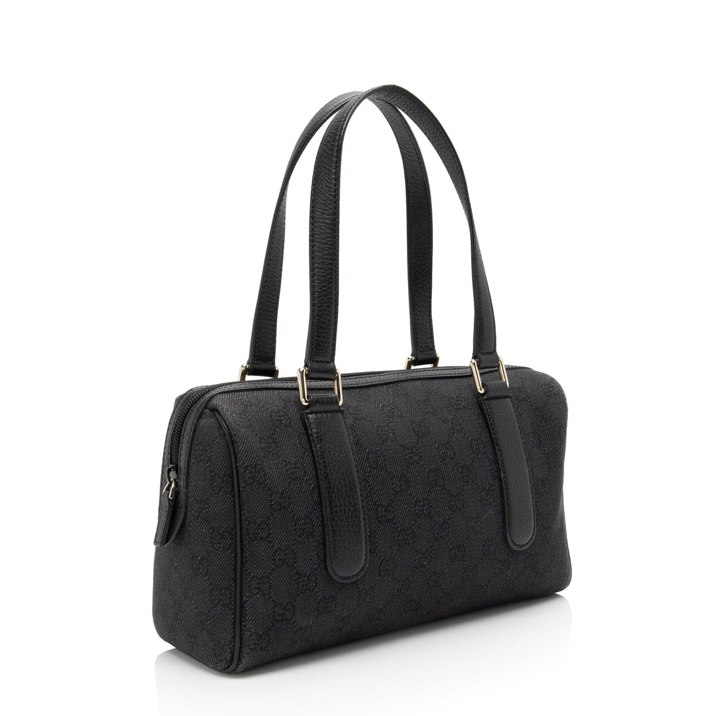 Gucci GG Denim Small Satchel (SHF-0xwQtu)