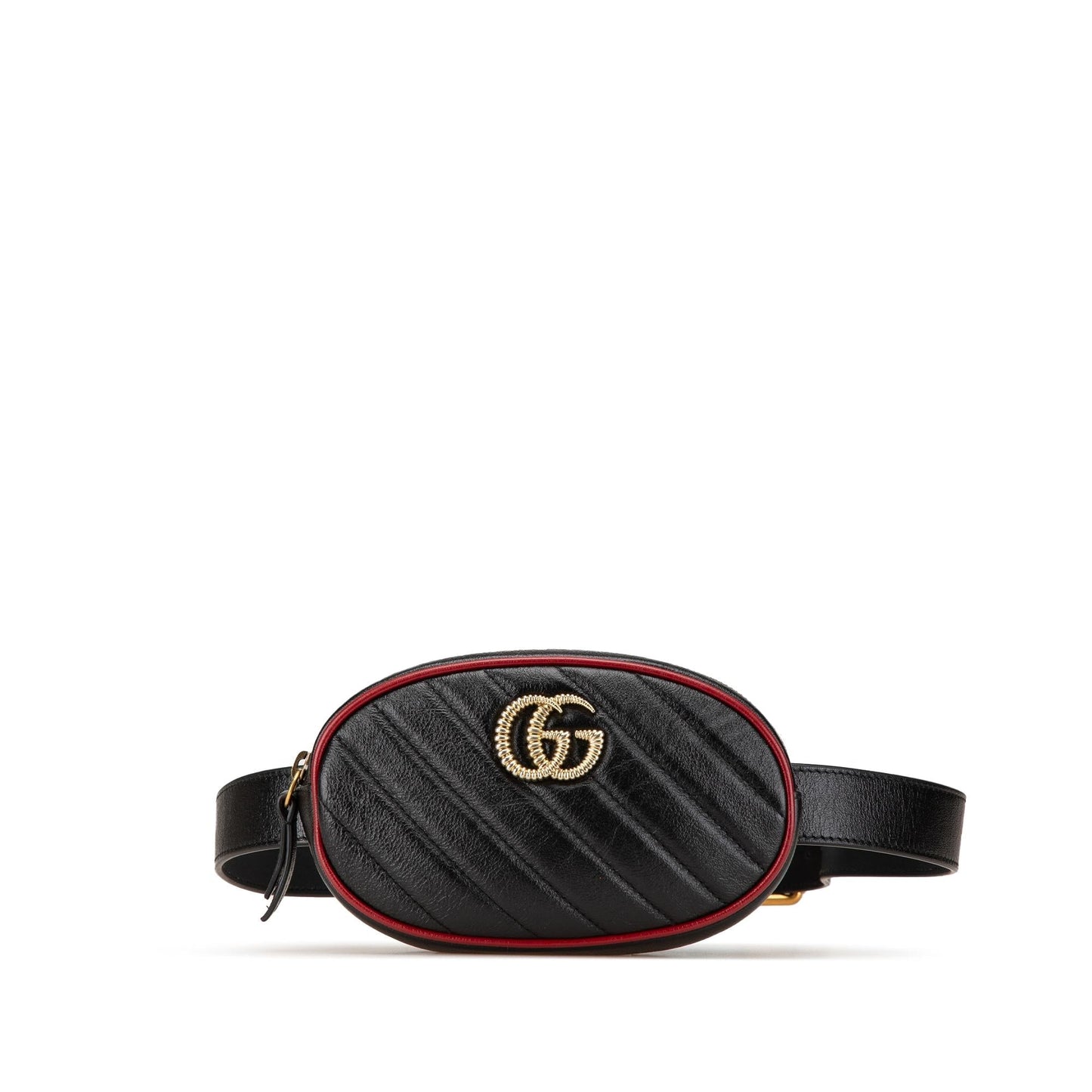 Gucci GG Marmont Leather Matelasse Torchon Belt Bag