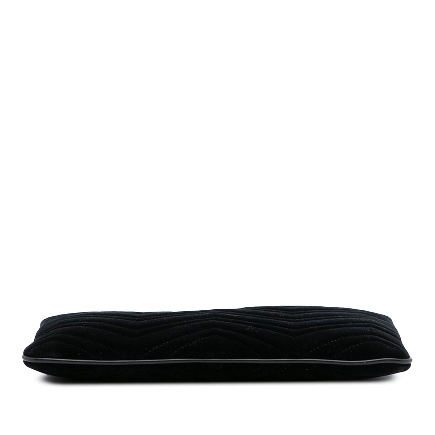 Gucci GG Marmont Matelasse Velvet Clutch