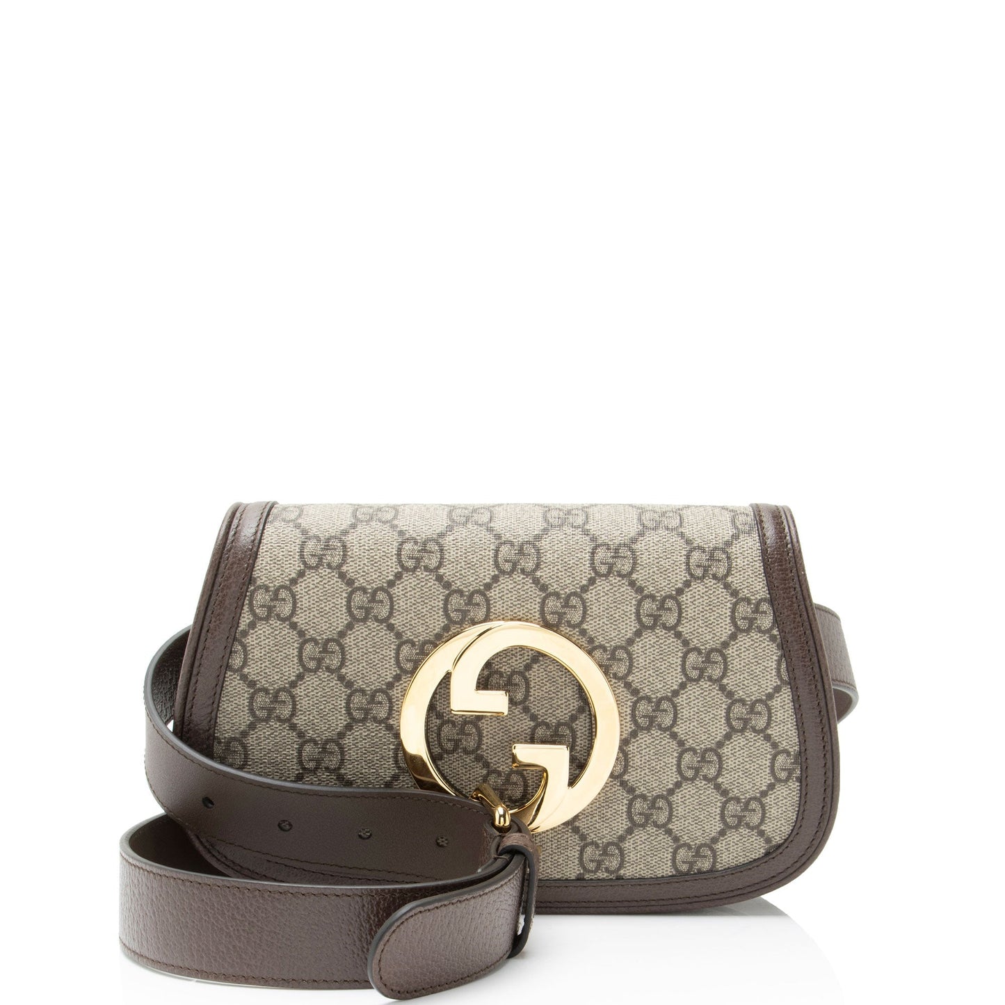 Gucci GG Supreme Blondie Flap Belt Bag - Size 40 / 100