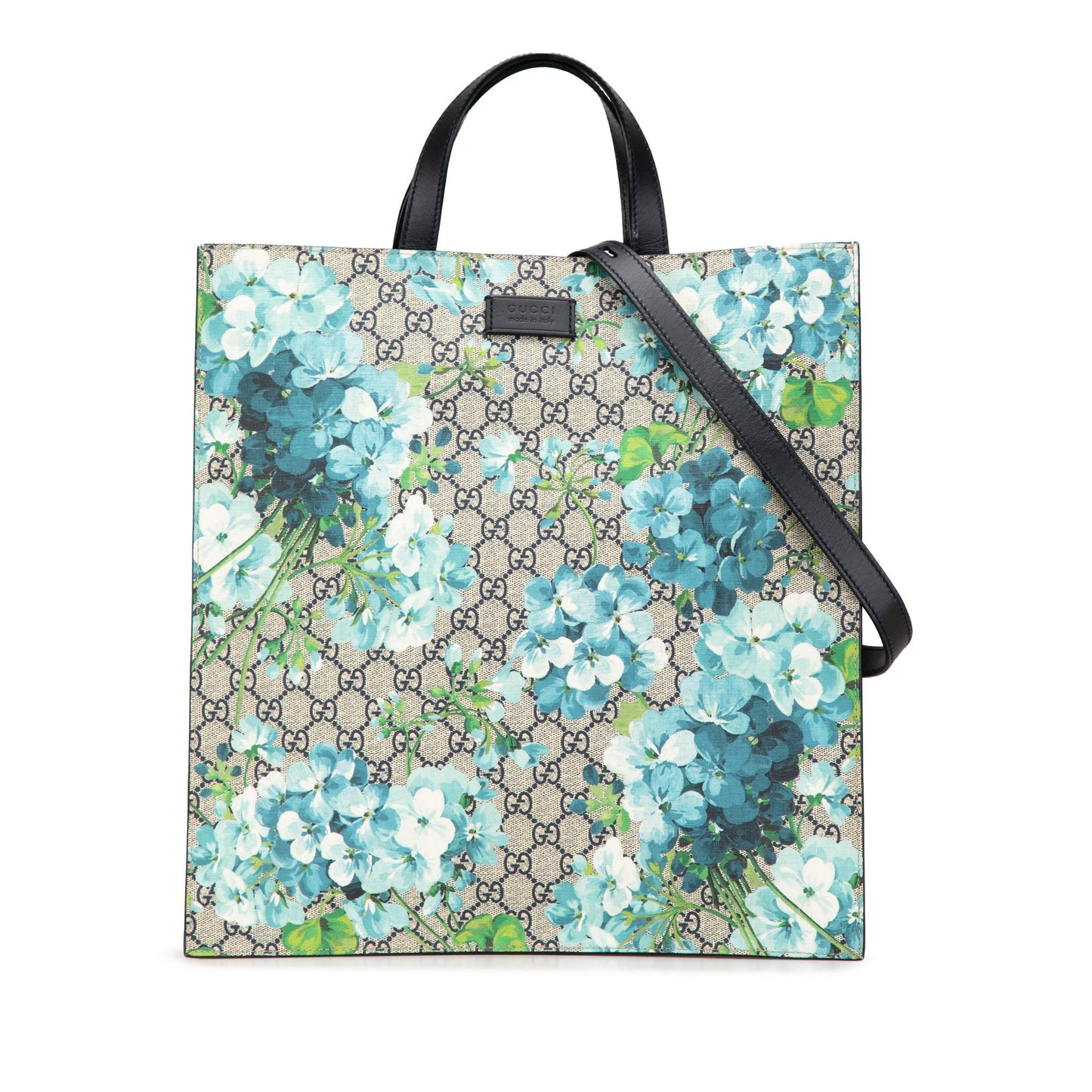 Gucci GG Supreme Blooms Convertible Soft Tote