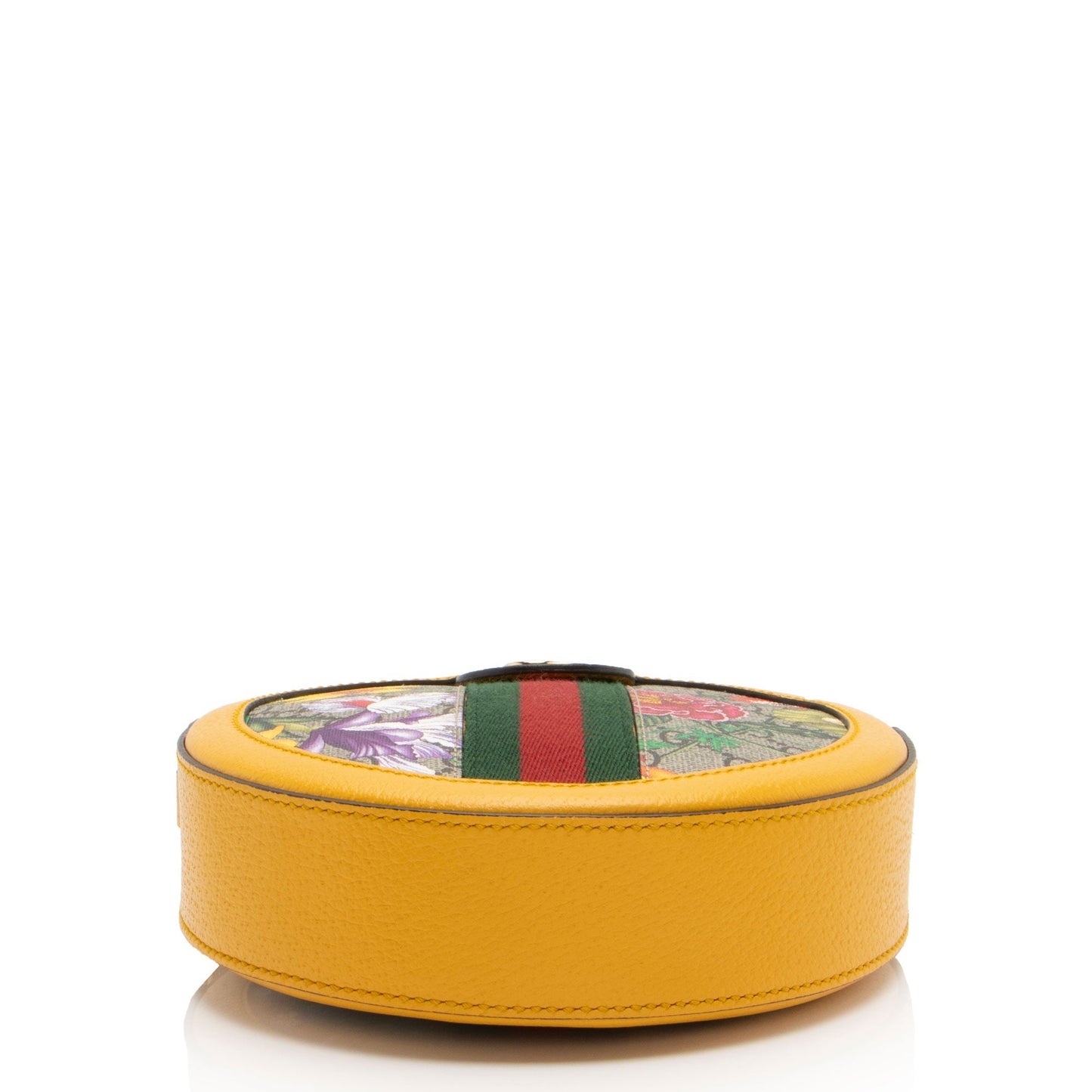 Gucci GG Supreme Flora Ophidia Round Mini Shoulder Bag
